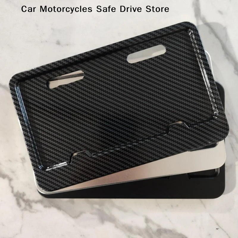CM1 License Plate Frames Holders Universal Motorcycle Rustproof Front Zpaxo