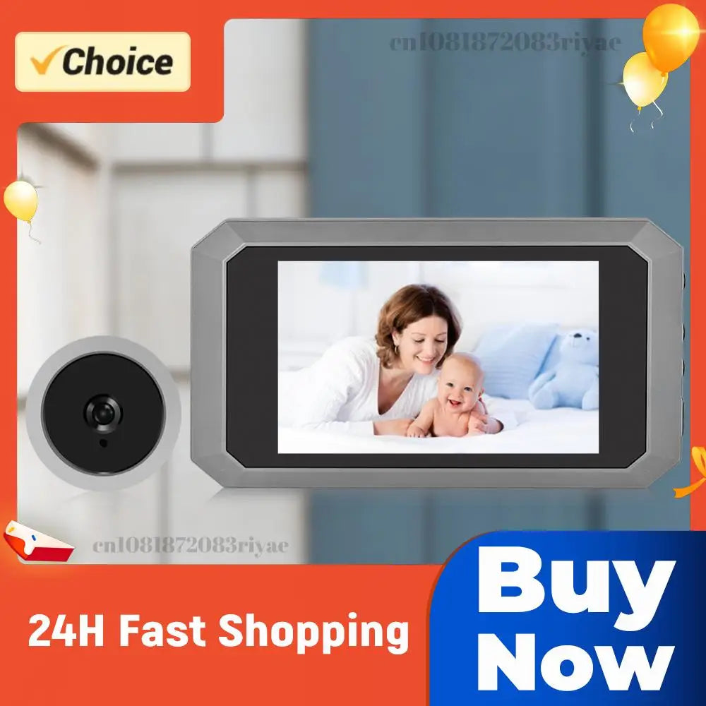 Digital Magic Eye Electronic Viewfinder Night Vision Video Door Zpaxo