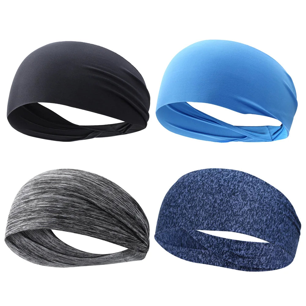 Sweat Absorption Headdress Quick Dry Running Head Band Anti-slip Zpaxo