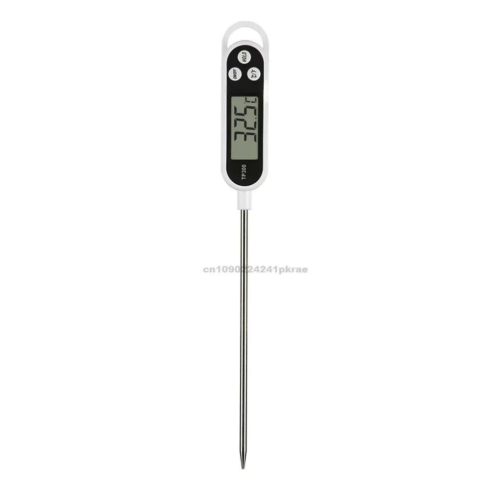 Digital Kitchen Food Thermometer Kitchen Water Temperature Probe Type Food Barbecue Barbecue Electronic Thermometer Zpaxo 1PCS