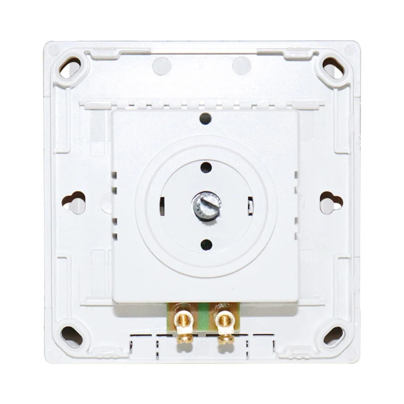 86 White AC220V 10A Plastic Ceiling Fan Solid Controller Wall Switch Zpaxo