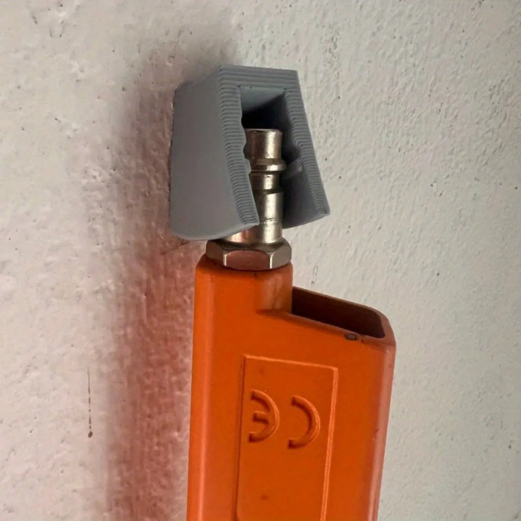 Pneumatic Tool Wall Mount Simple Practical Design Perfect Storing Zpaxo
