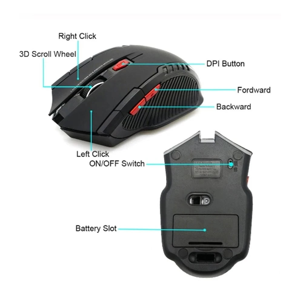 Wireless Mouse Optoelectronic Craft 113 Game Stock Zpaxo
