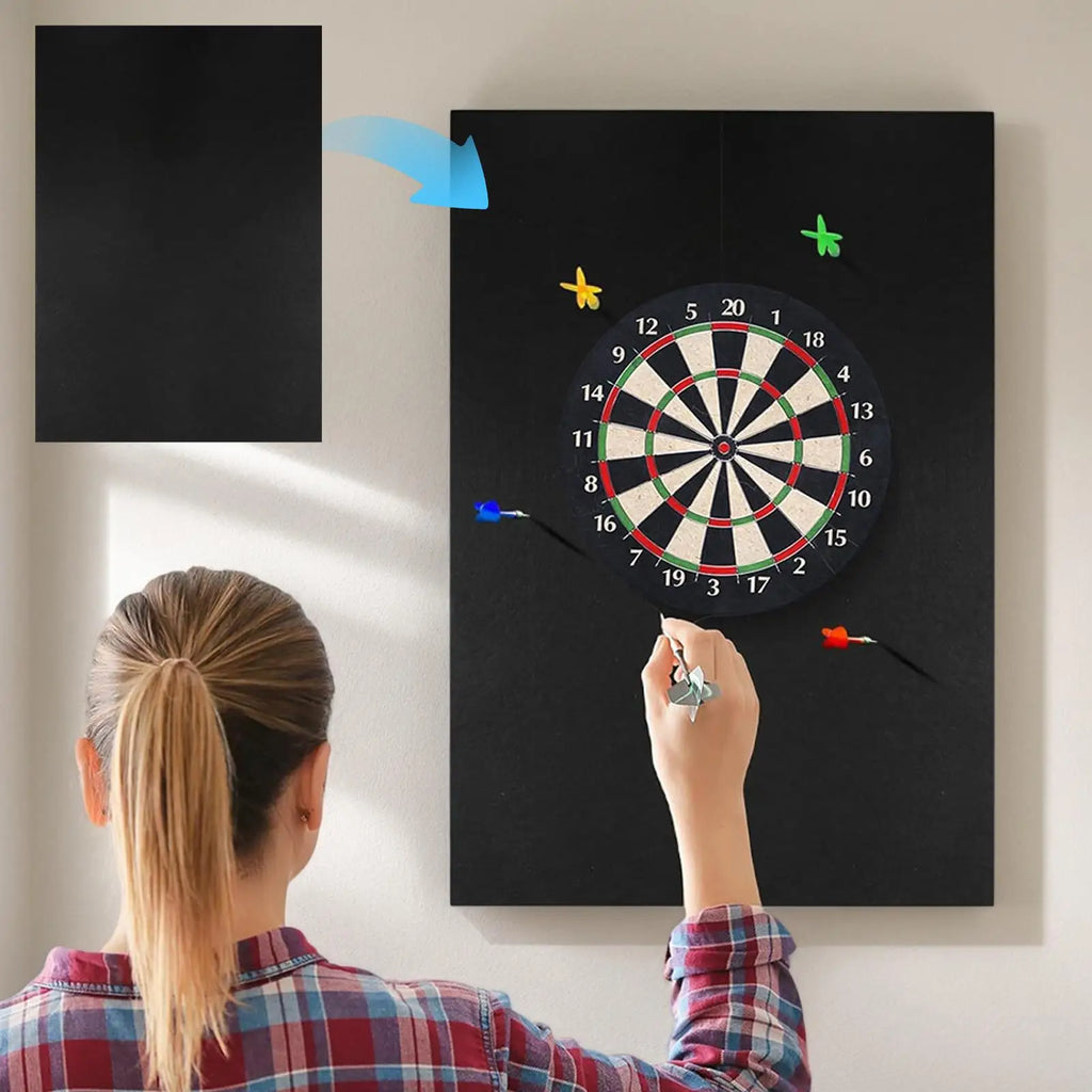 Dart Board Wall Protector Backing Mat Removable Cork Shield Dartboard Zpaxo
