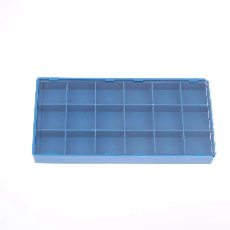 Multifunctional 8 18 24 Compartments Storage Box Lid Ideal Watch Zpaxo 18 Grids