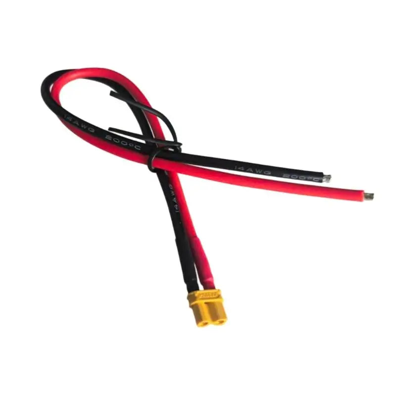 652F XT30 Plug Female Male Parallel Battery Connector 14AWG Silicone Zpaxo XT30 female CN 30cm