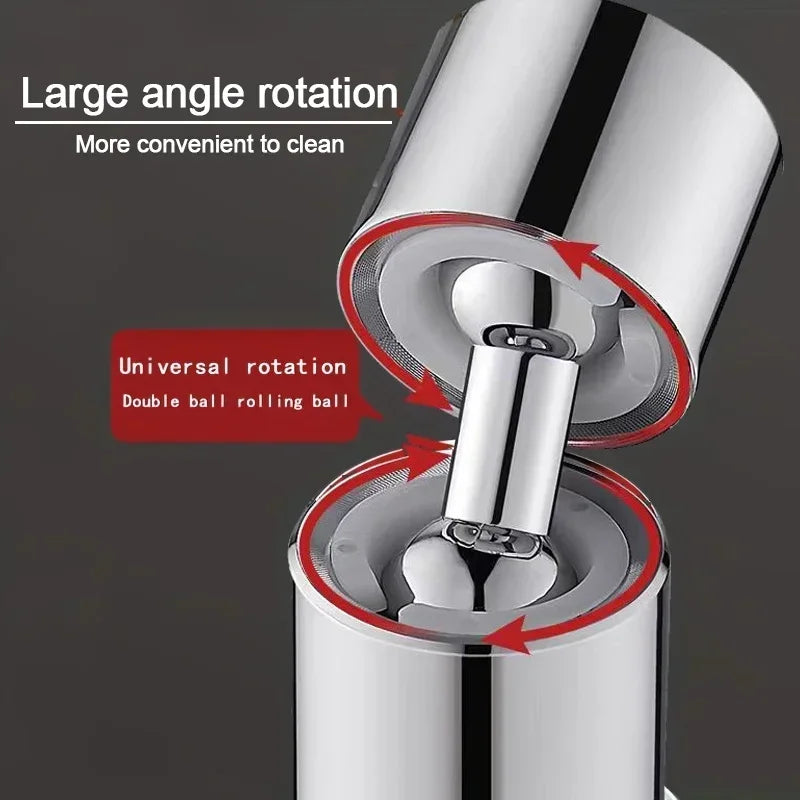 Universal 360° Rotate Kitchen Faucet Extender Aerator Plastic Splash Filter Kitchen Washbasin Faucet Bubbler Nozzle Aerator Zpaxo