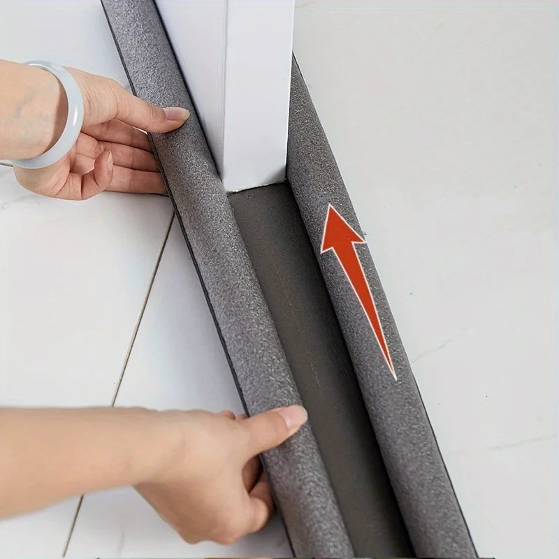 Door Bottom Sealing Strip Soundproof Draft Stopper Aesthetic School Zpaxo