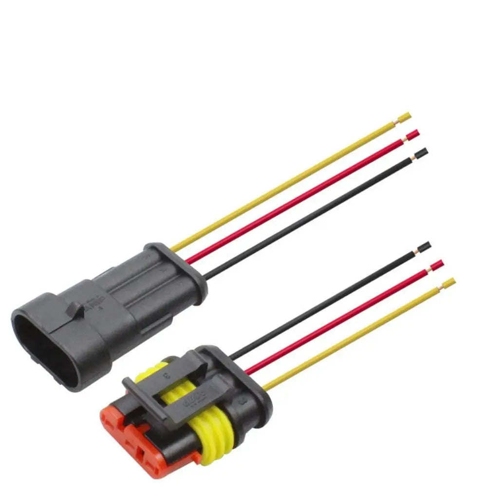 4 5 6 Way Male Female Wire Harness 1P 2P 3P 4P 5P Adapter Electrical Zpaxo 3P