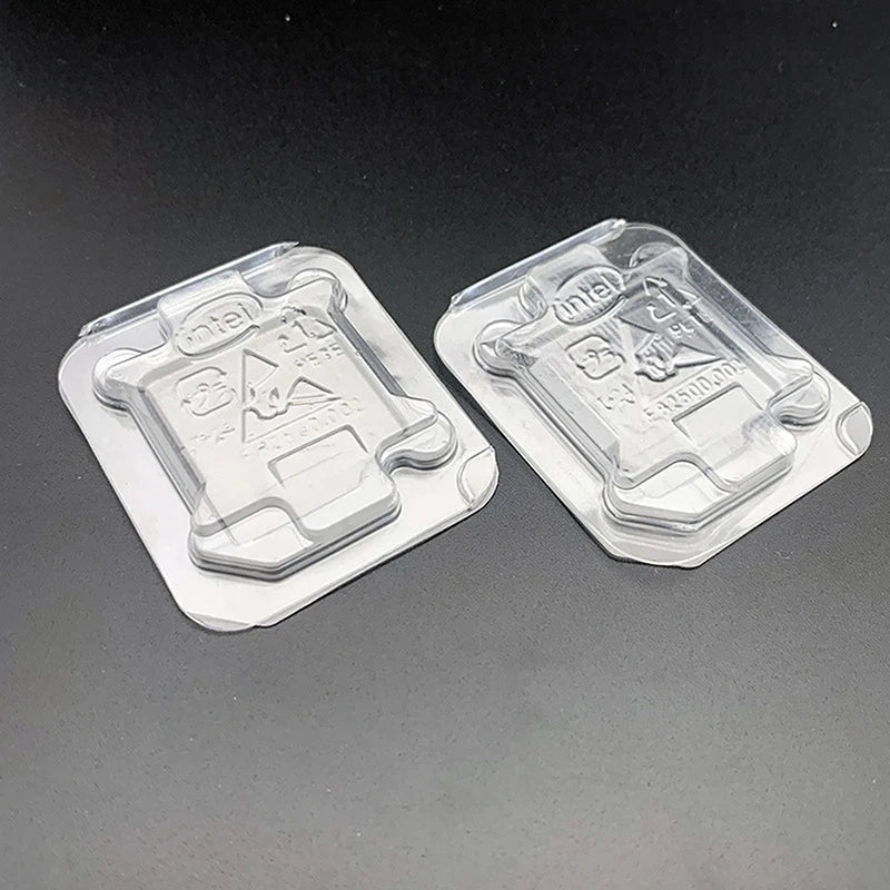 CPU Clamshell Tray Box AMD Case Holder Protection PVC Waterproof 754 Zpaxo