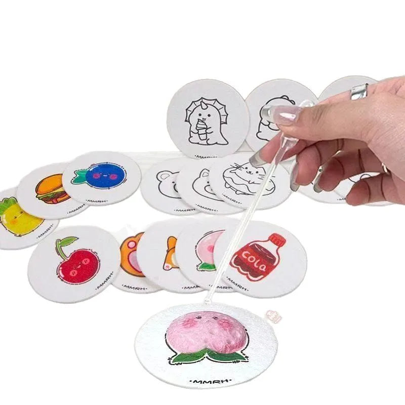 Magic Puffy Paint 3D Drawing Canvas Sponge Foam Texture Blank Zpaxo