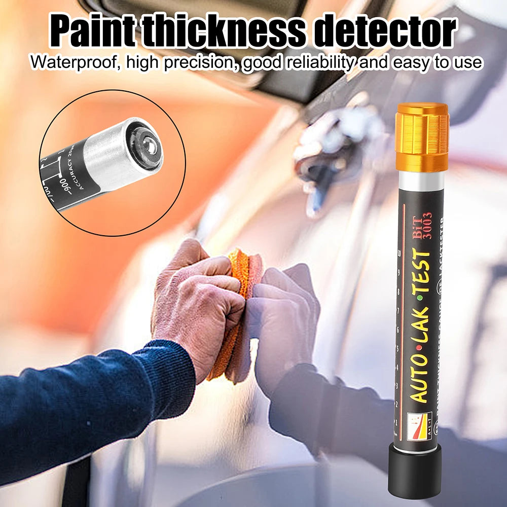 Waterproof Paint Thickness Tester Portable Coating Meter Car Testing Zpaxo