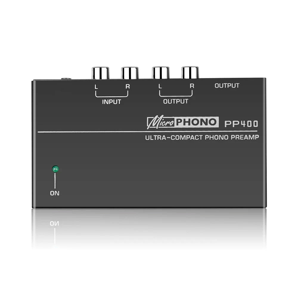 PP400 Ultra-compact Phono Preamp Preamplifier Home Mini Audio Zpaxo