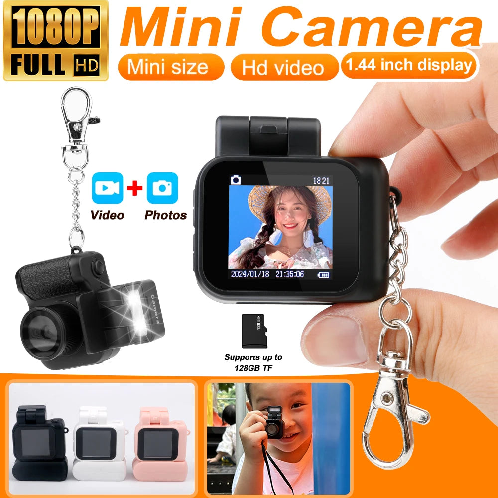 HD1080P Mini Camera Portable Pocket Cam LCD Screen Digital Flash Zpaxo