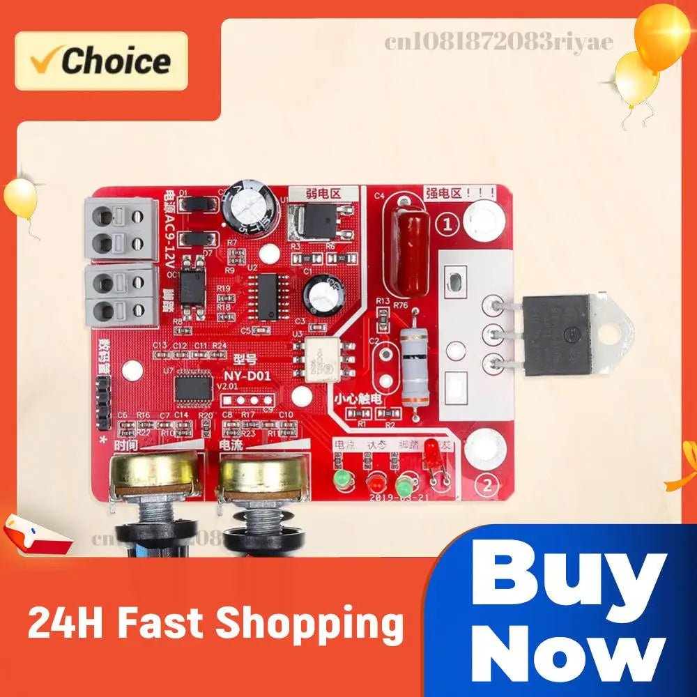 Spot Welding Machine Control Board Adjustable Time Current Zpaxo