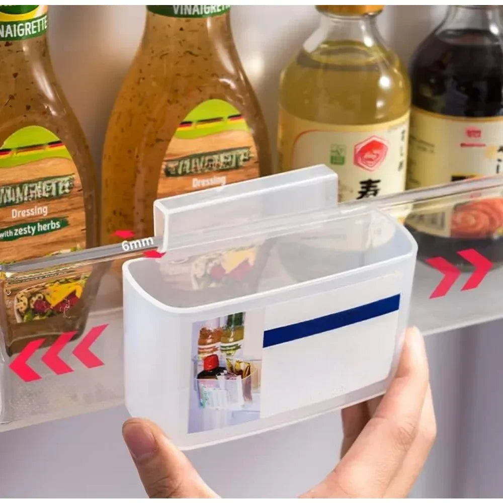 Sliced Cheese Holder Fridge Refrigerator Side Door Organizer Hanging Zpaxo