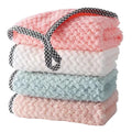 1 5 Kitchen Towels Hangable Cleaning Cloth Tableware Dish Microfiber Zpaxo Random color 5pcs