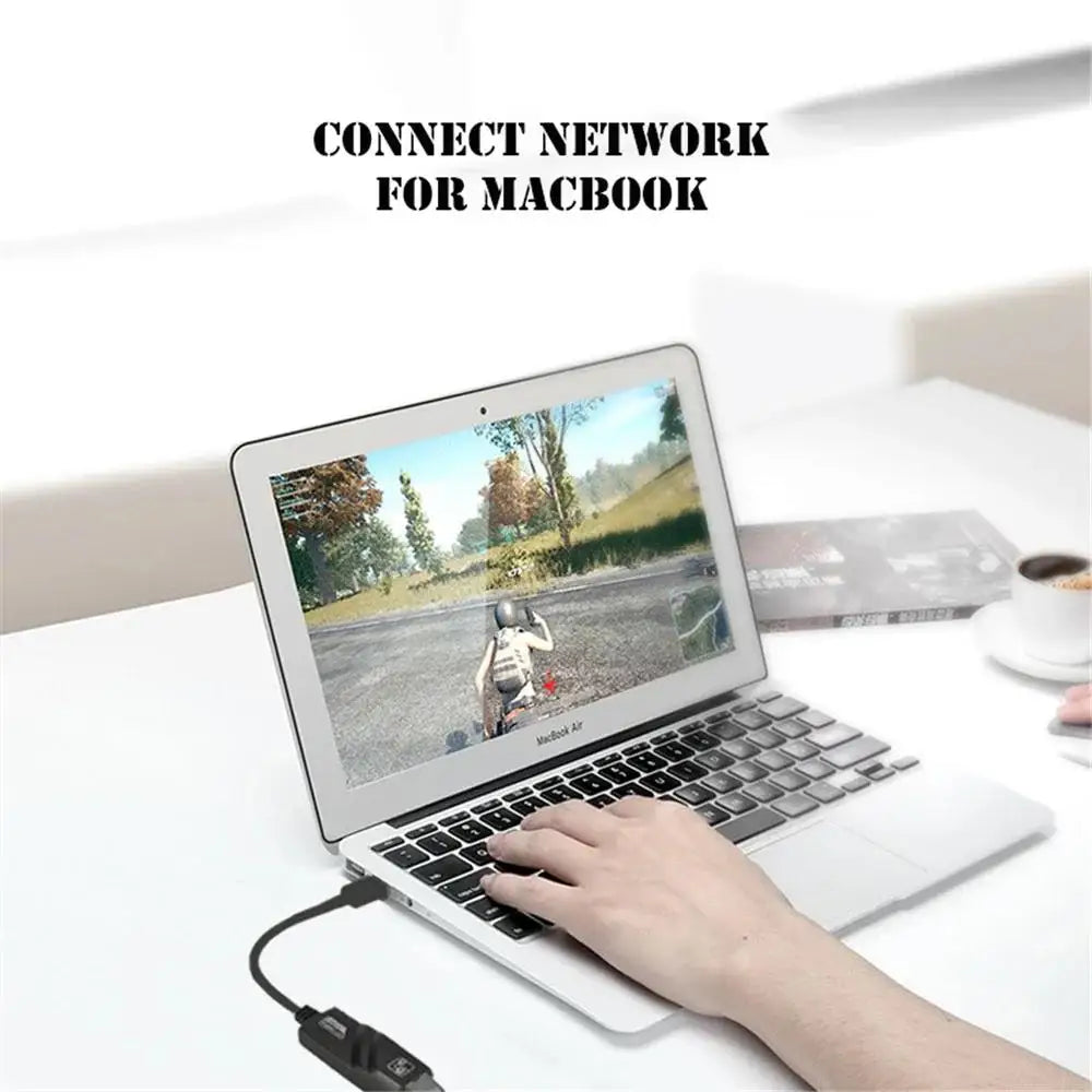 USB 3.0 A Wired USB Type C To Rj45 Cable 10/100/1000Mbps Lan Ethernet Adapter Network Card for Laptop Notebook PC Computer Win 7 Zpaxo