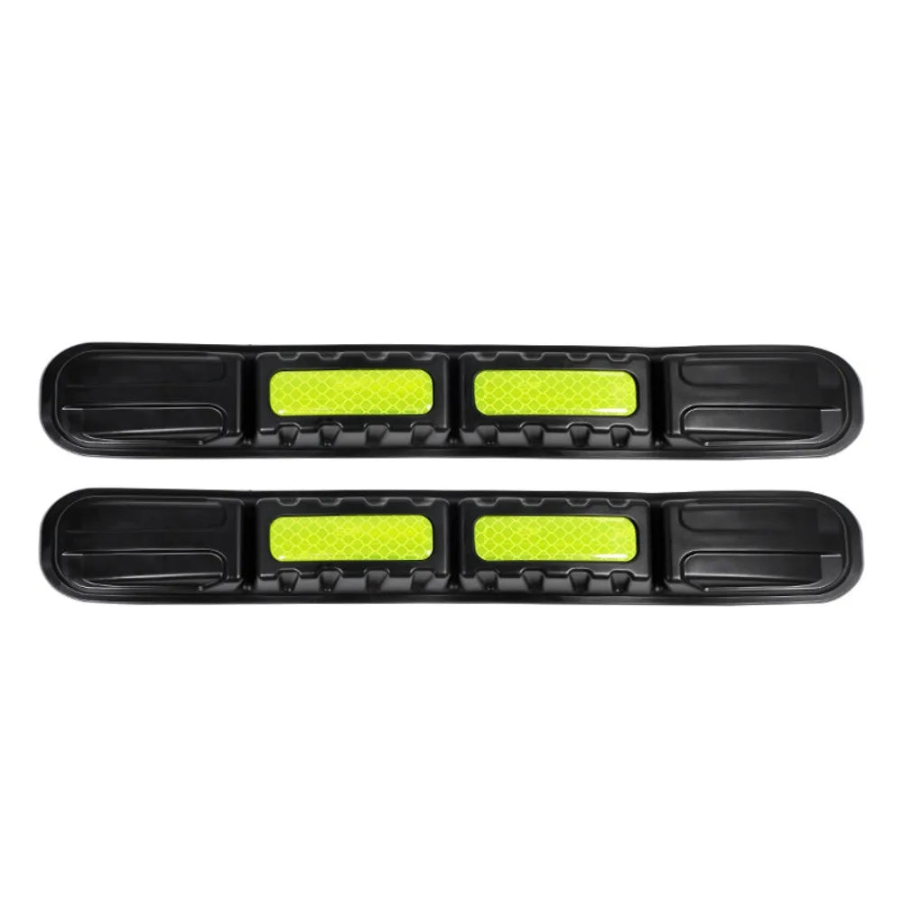TPU Material Car Anti-collision Patch Self-adhesive Foldable Bumper Zpaxo Green