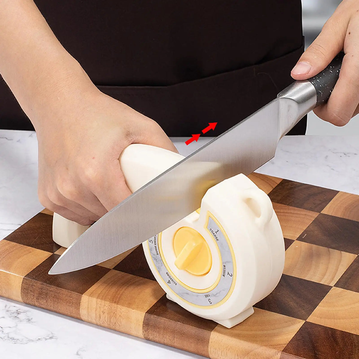 Cutter Sharpener Tool Knob Angle Control Kitchen Gadgets Slicing Home Zpaxo