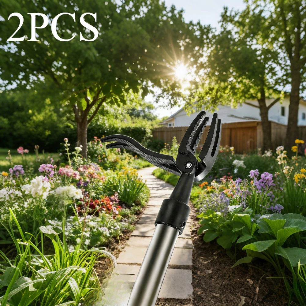 Standing Manual Weeder Shovel Root Remover Garden Horticulture Zpaxo