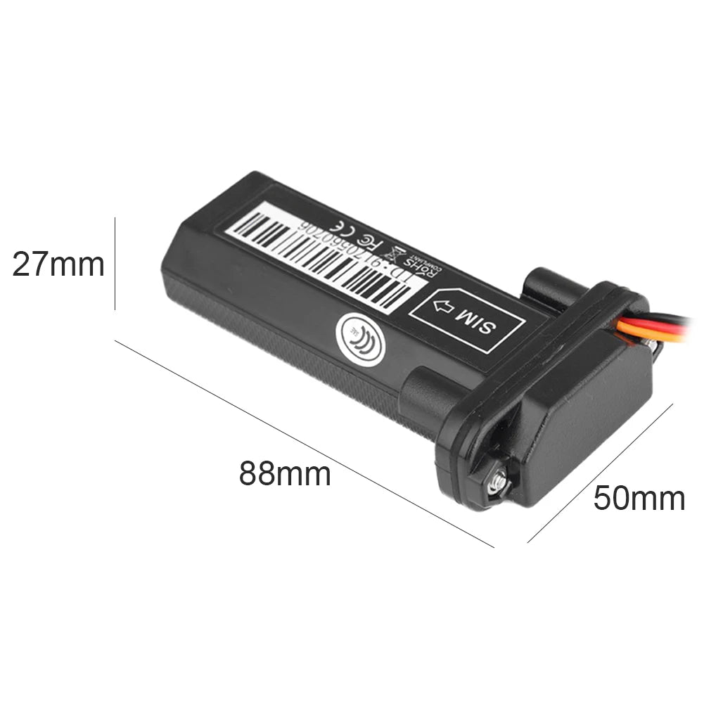 Mini Waterproof GSM GPS Tracker Motorcycle Vehicles Tracking Device Zpaxo