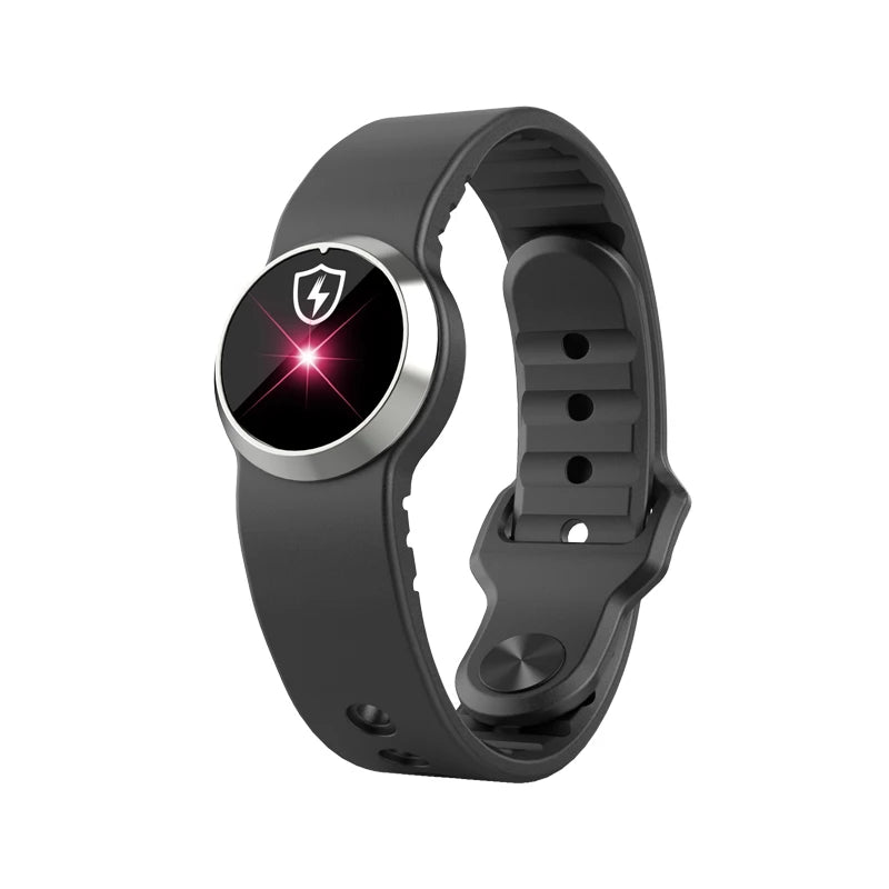 Anti-static Bracelet Wireless Safe Electrostatic Release Device Portable Wristband Static Eliminator Unisex Accessories Zpaxo Black-1