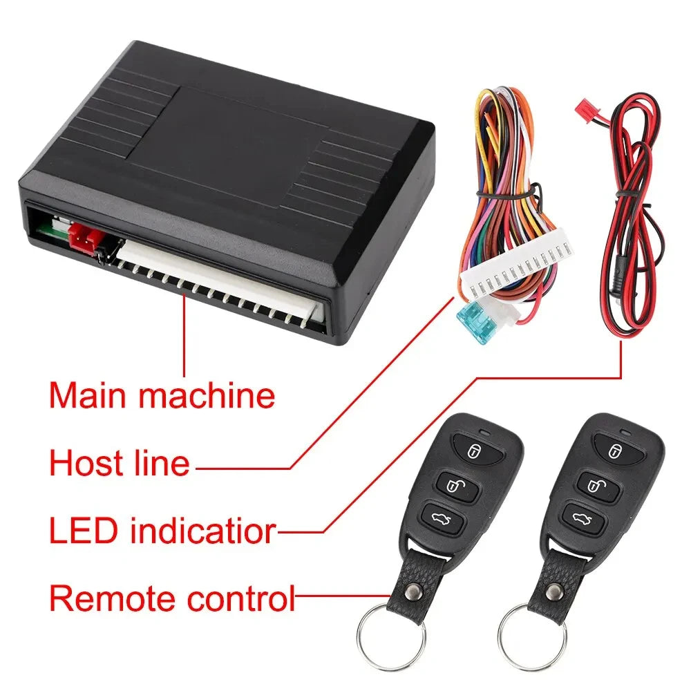 Car Remote Central Door Lock Keyless Control Alarm System Zpaxo
