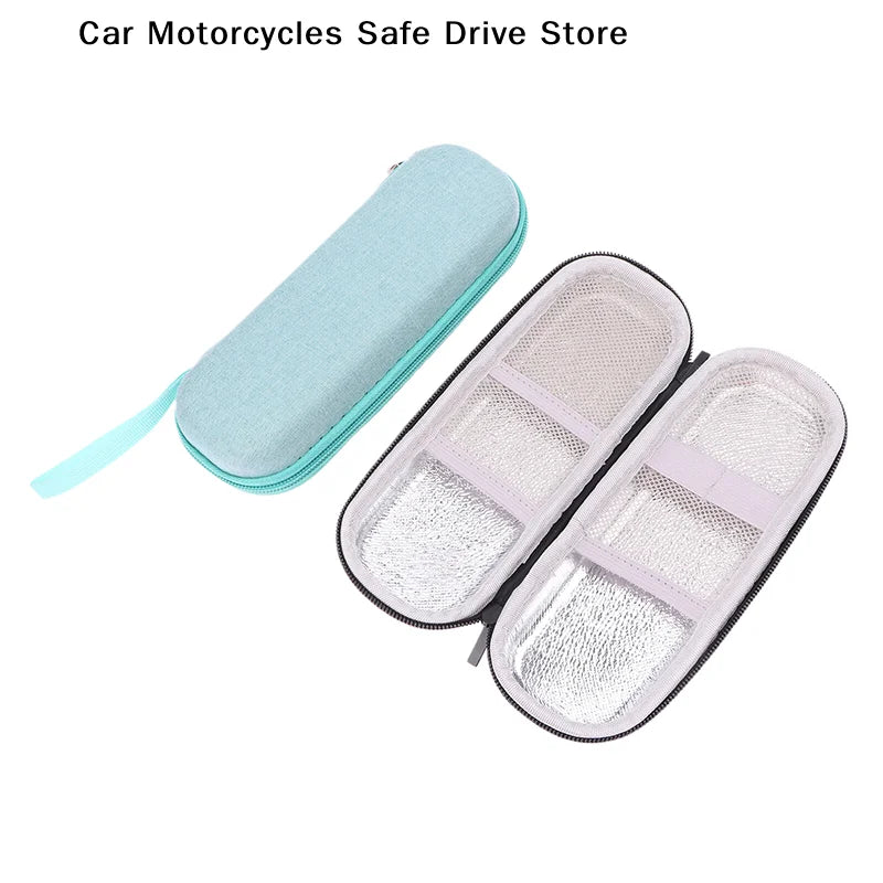 Waterproof Empty Insulin Cooling Bag EVA Thermal Insulated Cooler Gel Zpaxo