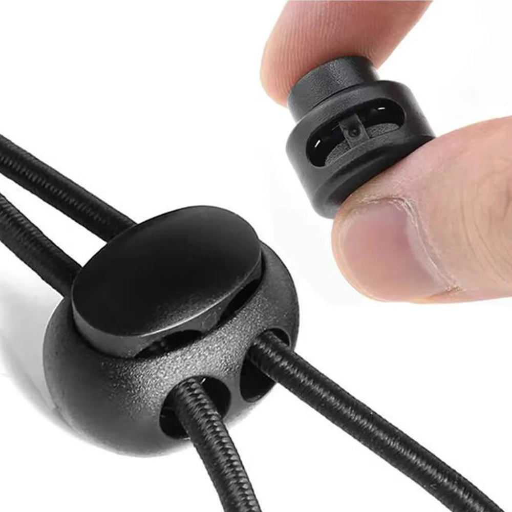 Single Double Hole Cord Lock Stopper Sportswear Shoes Backpack Zpaxo