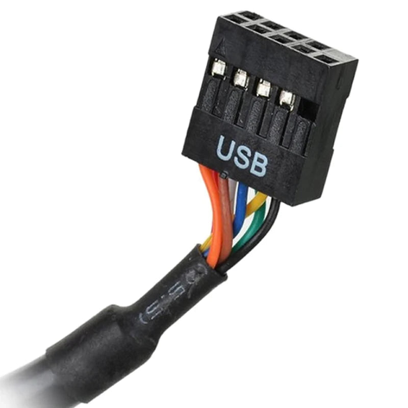 19 20 Pin USB 3 0 Female 9 2 Male Motherboard Header Adapter Cord Zpaxo