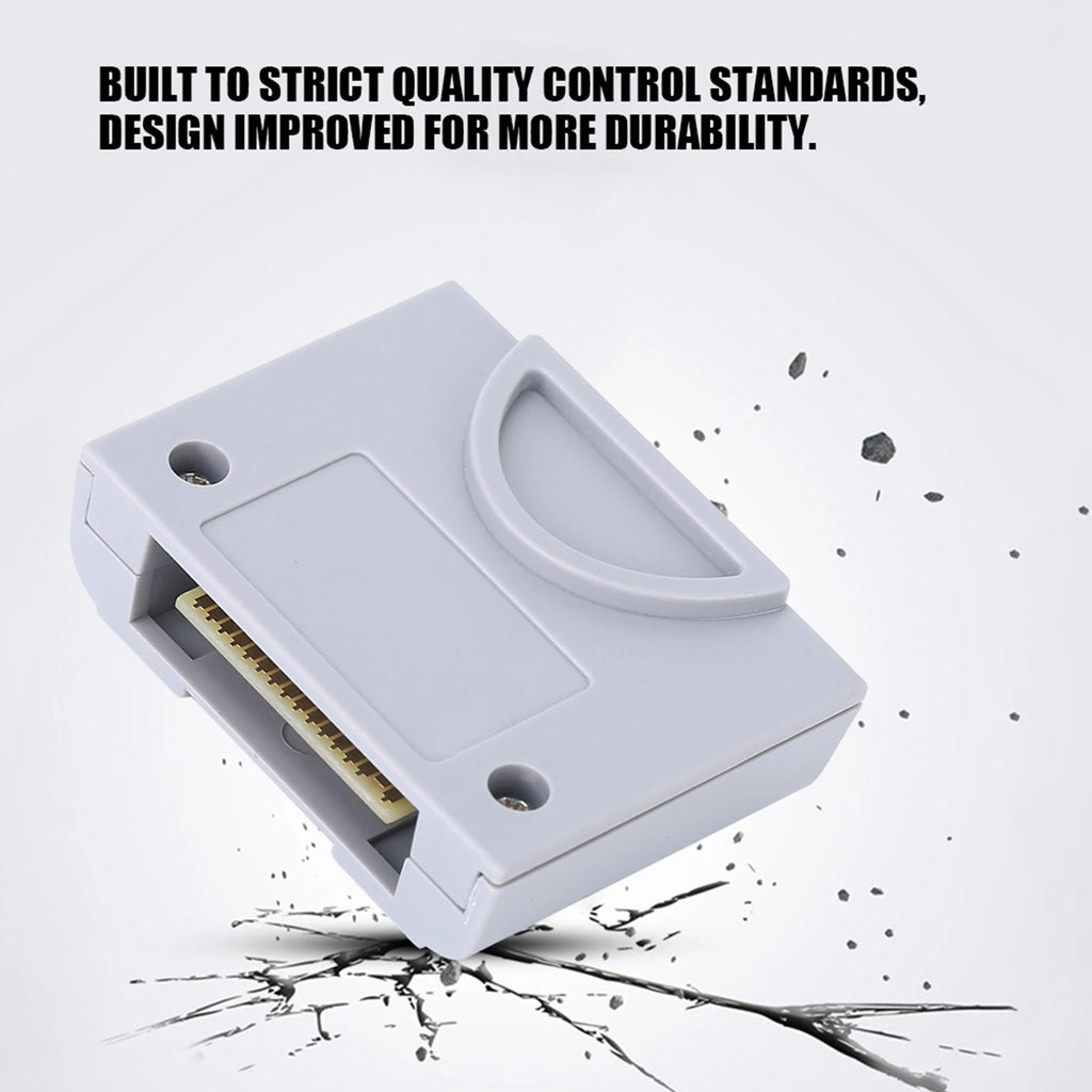 Memory Card 256Kb Replacement Memory Card Plug and Play for N64 Game Console Controller Zpaxo