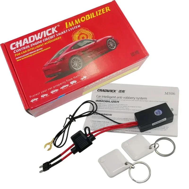Car Alarm Engine RFID Smart Anti-hijacking Lock Motorcycle Electronic Zpaxo