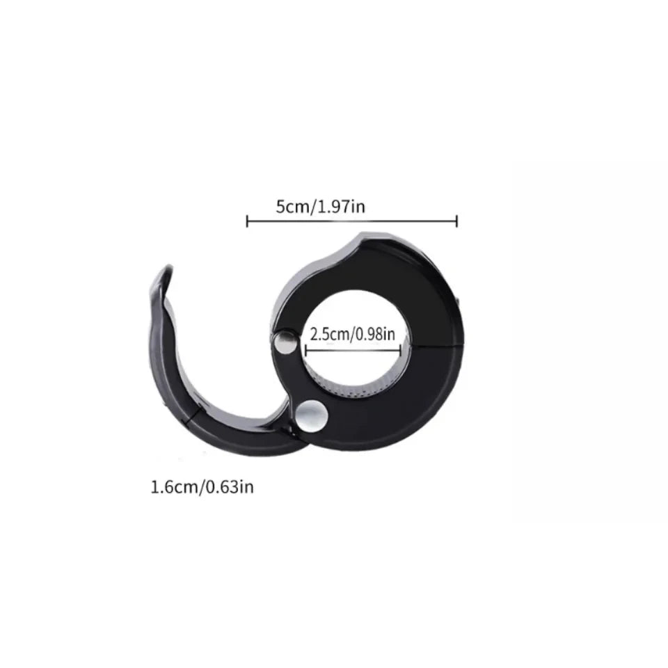Multifunctional Cycling Accessory No-drill Bicycle Handlebar Hook Zpaxo