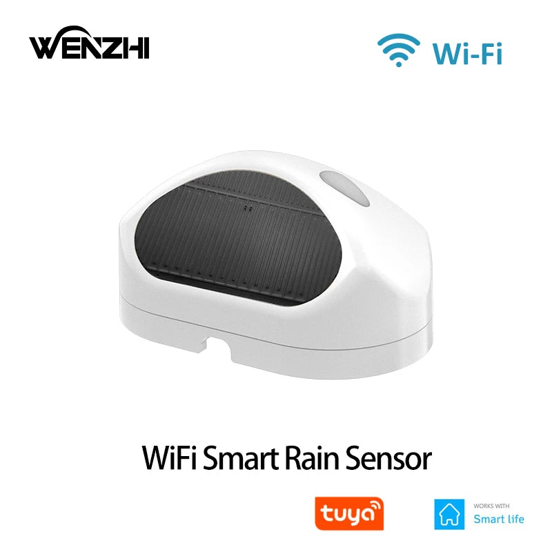 WiFi Rain Sensor Rainfall Duration Detection Outdoor Waterproof Battery Powered Tuya Smart Life App Control Home Automation Zpaxo China Mainland