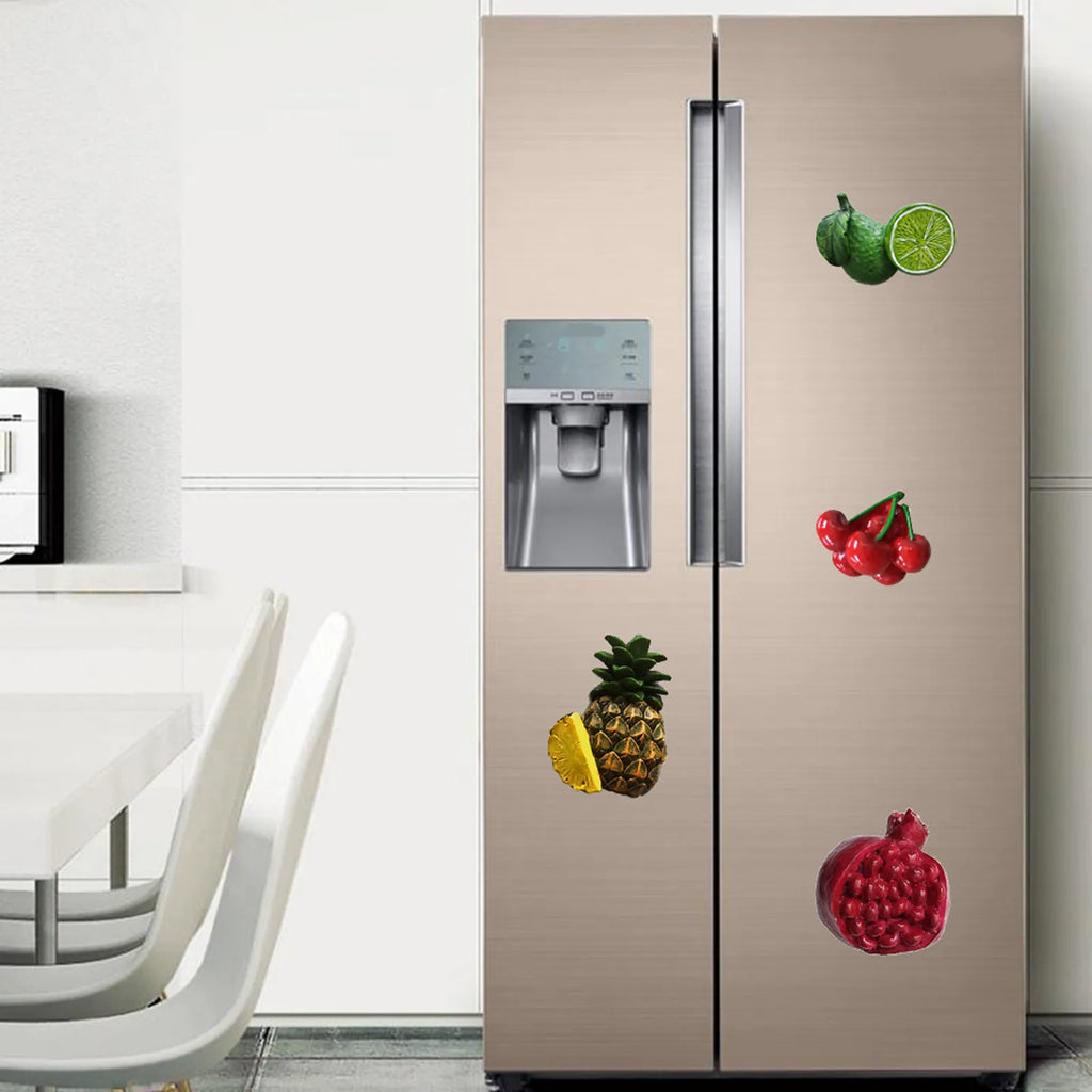 Simulation Fruit Refrigerator Magnets Premium Resin Material Non Zpaxo Default Title