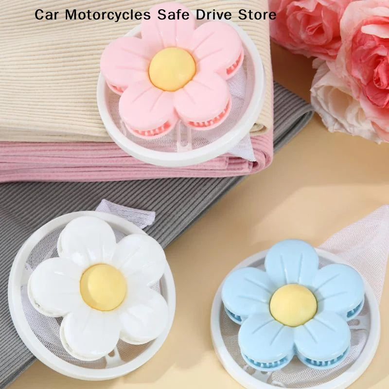 CMFlower Shaped Washing Machine Lint Filter Double Layer Floating Zpaxo