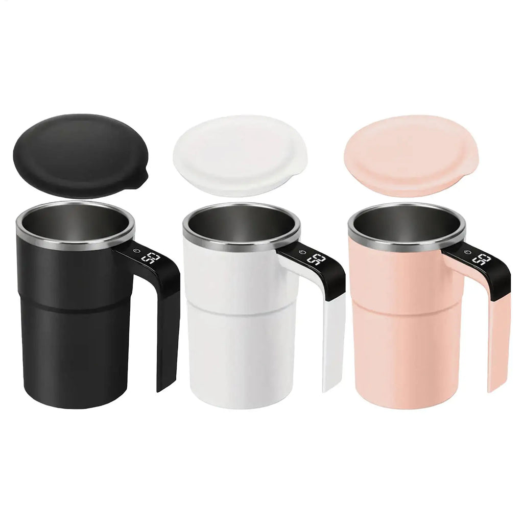 Self Stirring Mug Automatic Mixing Coffee Cup Heat Resistant Zpaxo