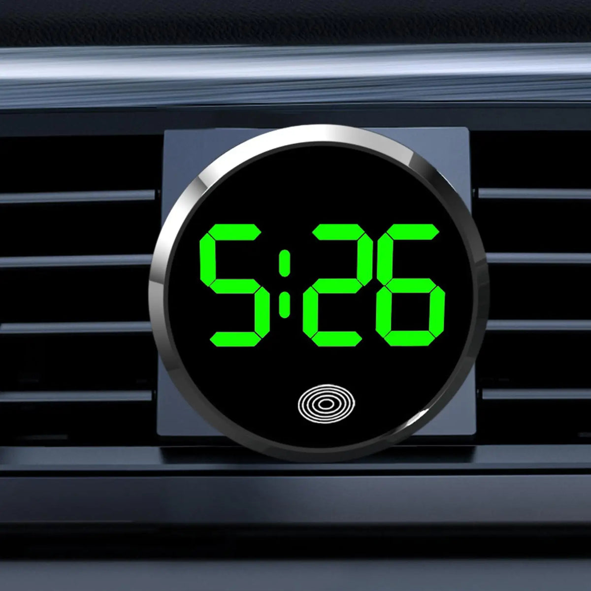 Fashionable Car LED Clock Touch-control Dashboard Watch Display Light Zpaxo