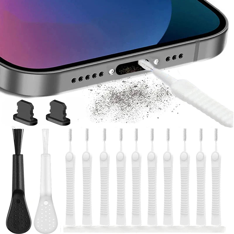 Universal Cleaner Tool Mobile Dust Plug Iphone 14 13 Max Port Zpaxo
