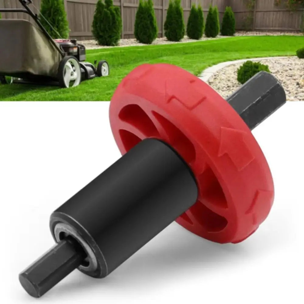 Durable Material Universal Lawn Mower Starter Plastic Power Conversion Red Black Adaptable Lawn Mower Starter Fast Start Zpaxo