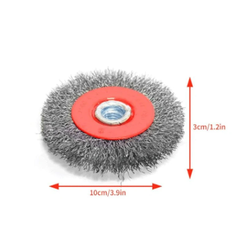 Twisted Steel Wire Wheel Abrasive 75 M14 Cup Brush Powerful Paint Zpaxo B7