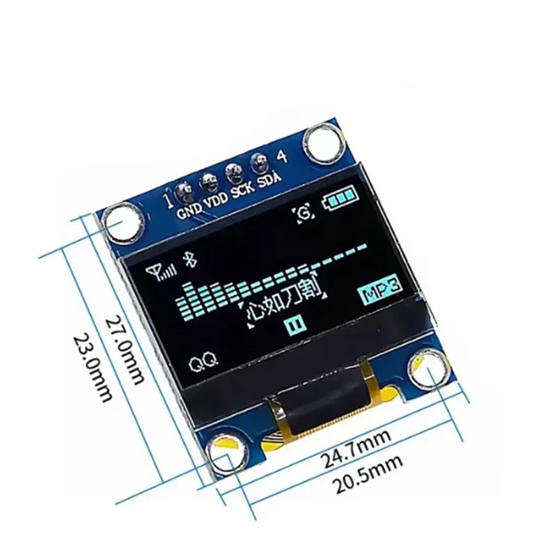 Definition IPS 0 96-inch 1 3-inch TFT Display Screen OLED LCD st7735 Zpaxo