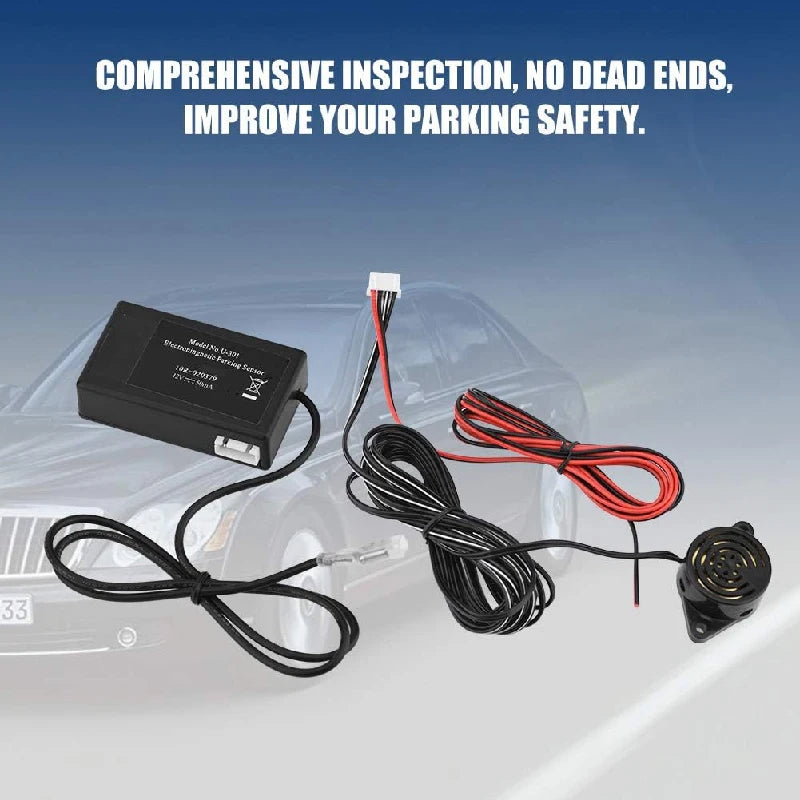 12V Car Reversing Radar Sensor Safety Anti-collision Electromagnetic Zpaxo
