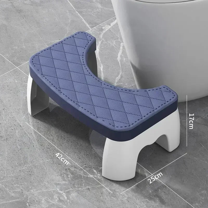 Waterproof Squatty Potty Toilet Stool Foot Squat Pregnant Woman Zpaxo blue