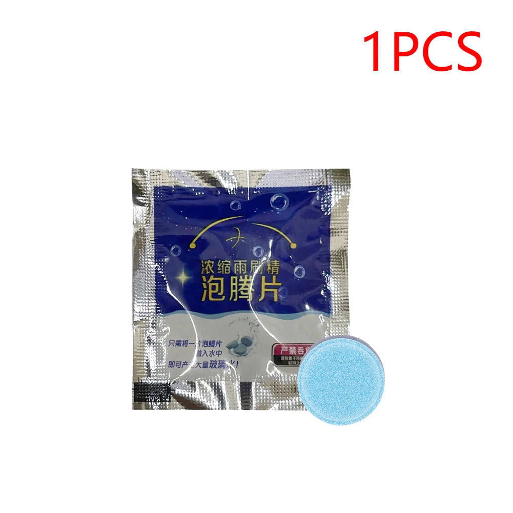 500- Car Windscreen Solid Cleaner Effervescent Tablet Auto Dust Wiper Zpaxo 1PC