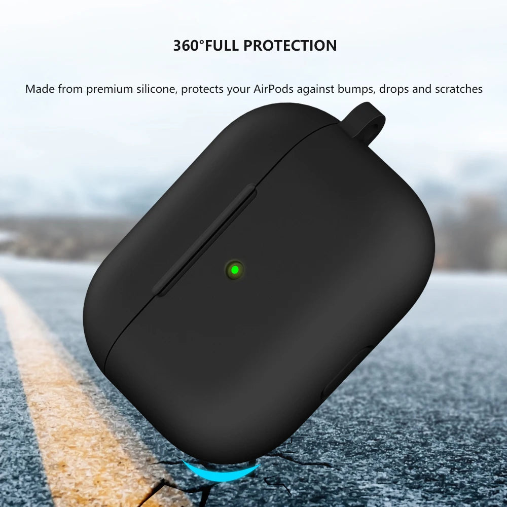 Silicone Earphones Cover Air Pods Bluetooth Headset Protective Case Zpaxo