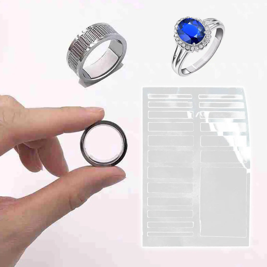 Invisible Ring Adjuster 19 Transparent Snug Tightener Comfortable Zpaxo