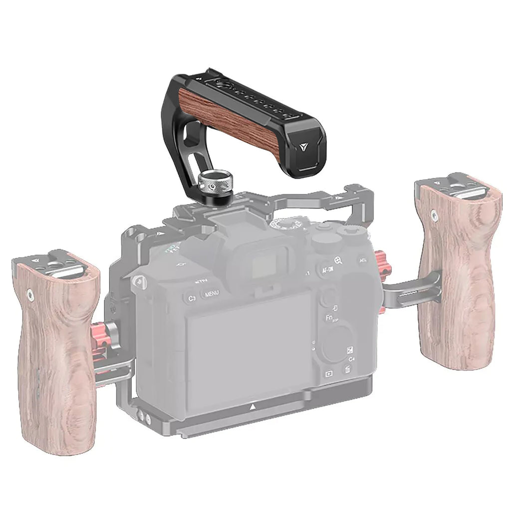 Universal Camera Handle Handgrip 3 8 1 4 Cold Shoe Mount Nikon Canon Zpaxo