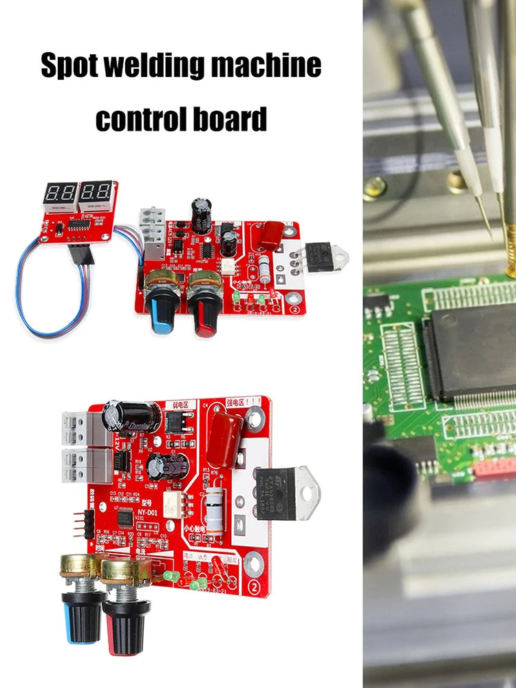 Spot Welding Machine Control Board Adjustable Time Current Zpaxo